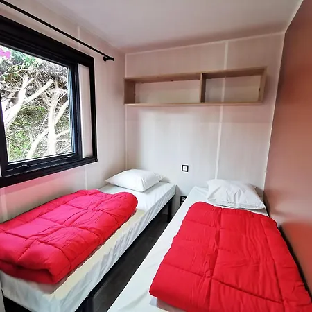 Camping Les Goelands Ambon Zimmer foto